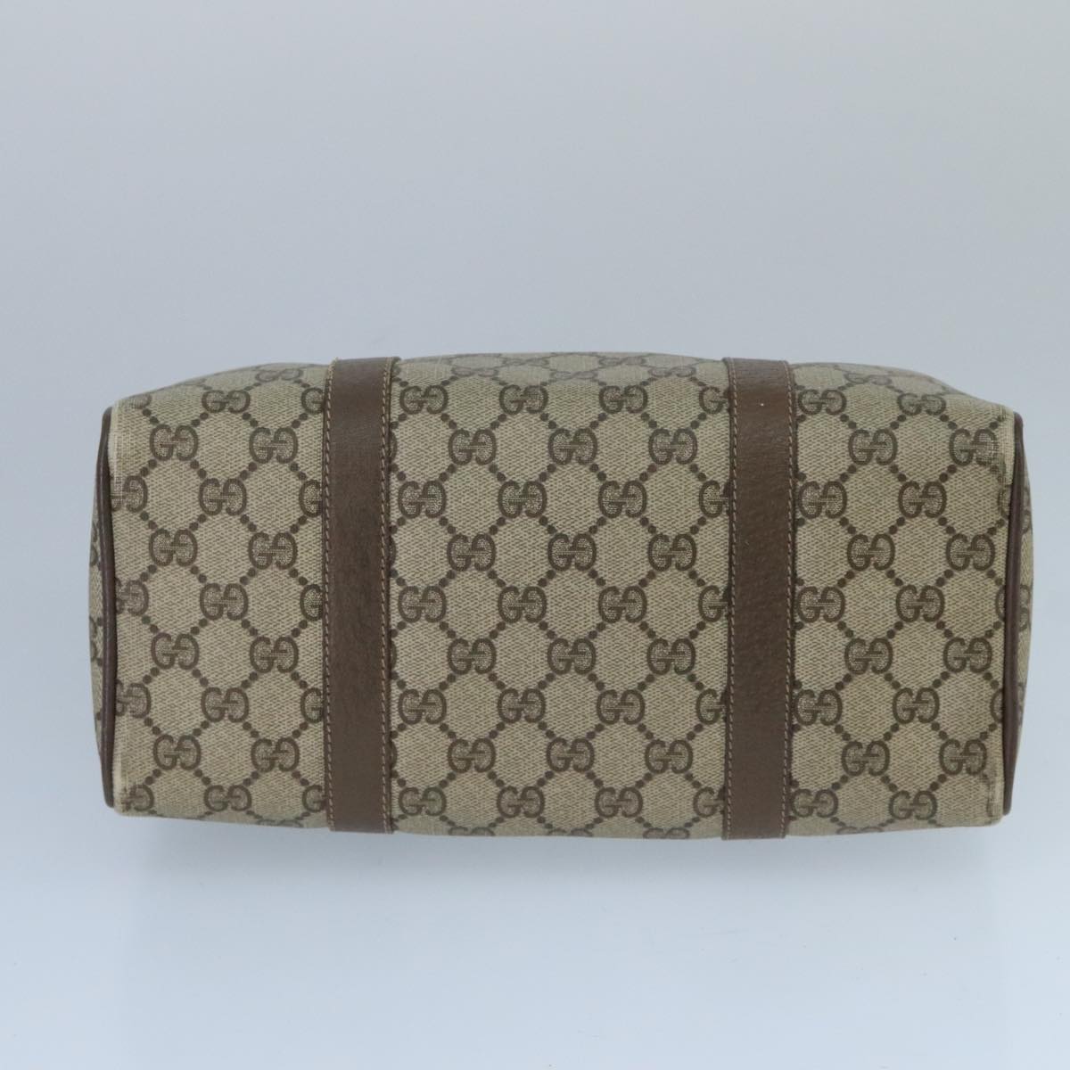 Gucci Gg Supreme Beige Canvas Travel Bag