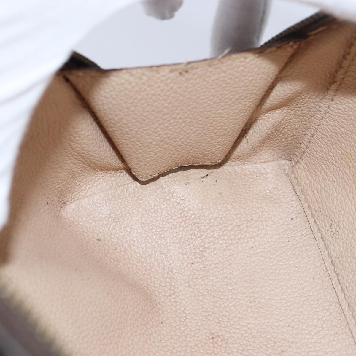 Louis Vuitton Demi Ronde Brown Canvas Clutch Bag