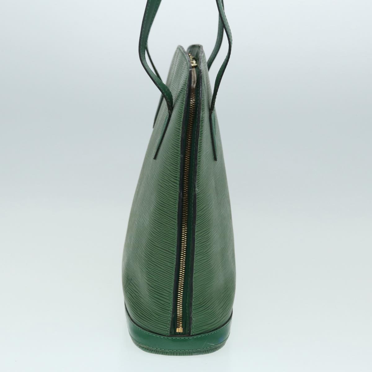 Louis Vuitton Lussac Green Leather Shoulder Bag