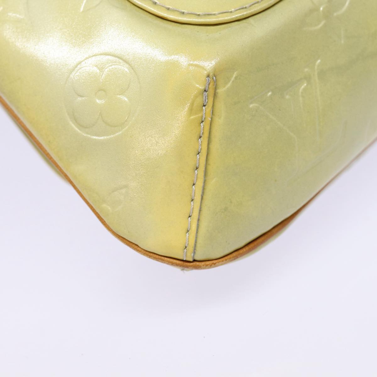 Louis Vuitton Thompson Street Grey Patent Leather Shoulder Bag