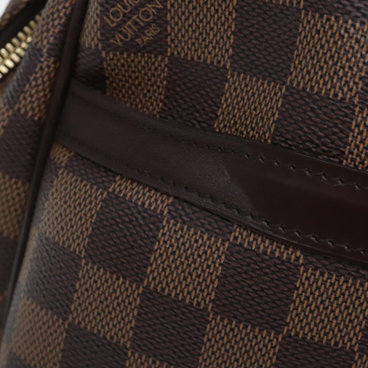 Louis Vuitton Reporter Brown Canvas Shoulder Bag
