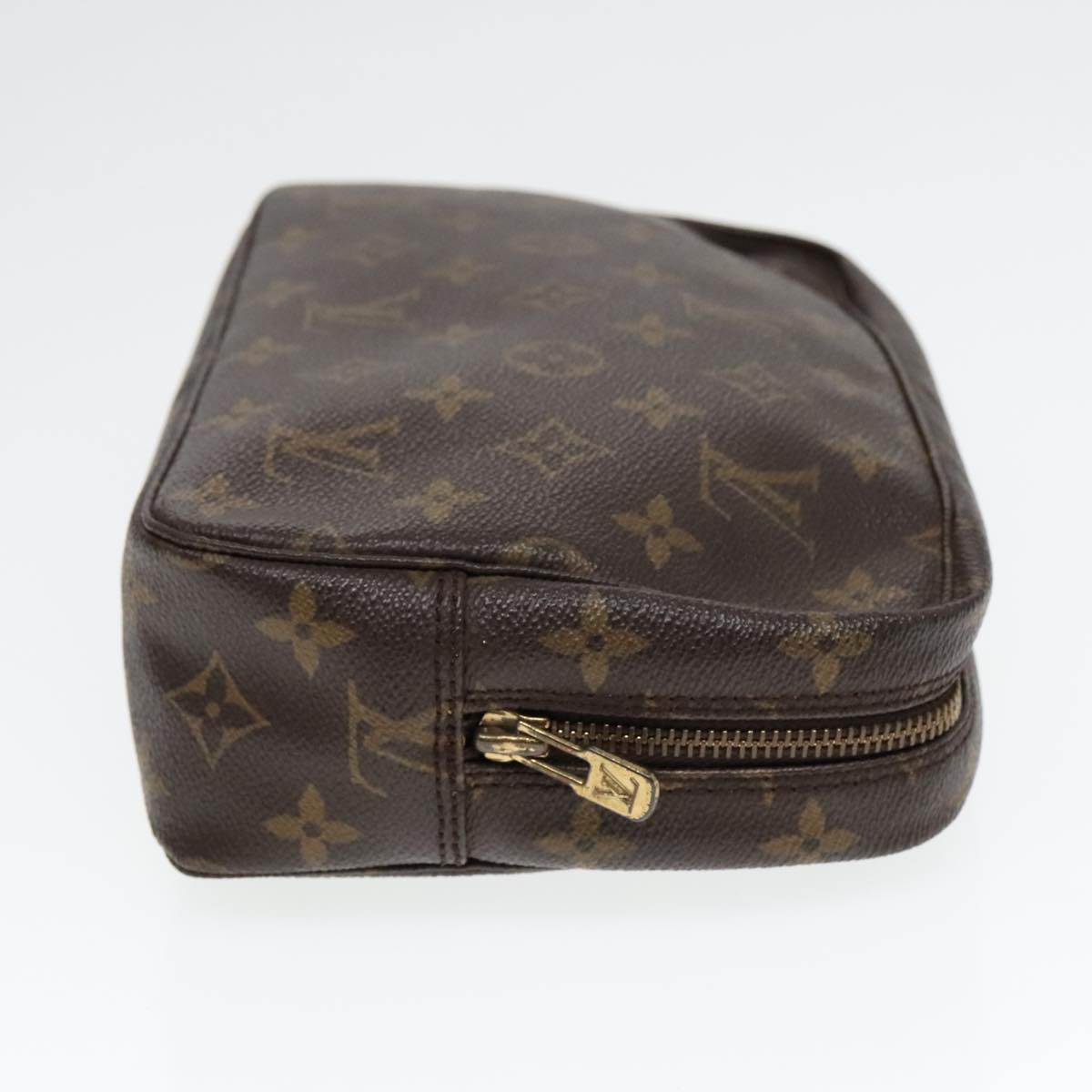 Louis Vuitton Truth Toilette 23 Brown Canvas Clutch Bag