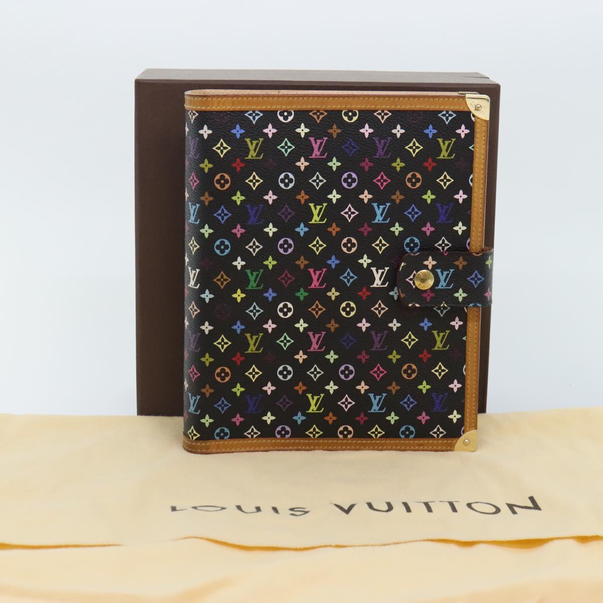 Louis Vuitton Agenda Cover Multicolour Canvas Wallet