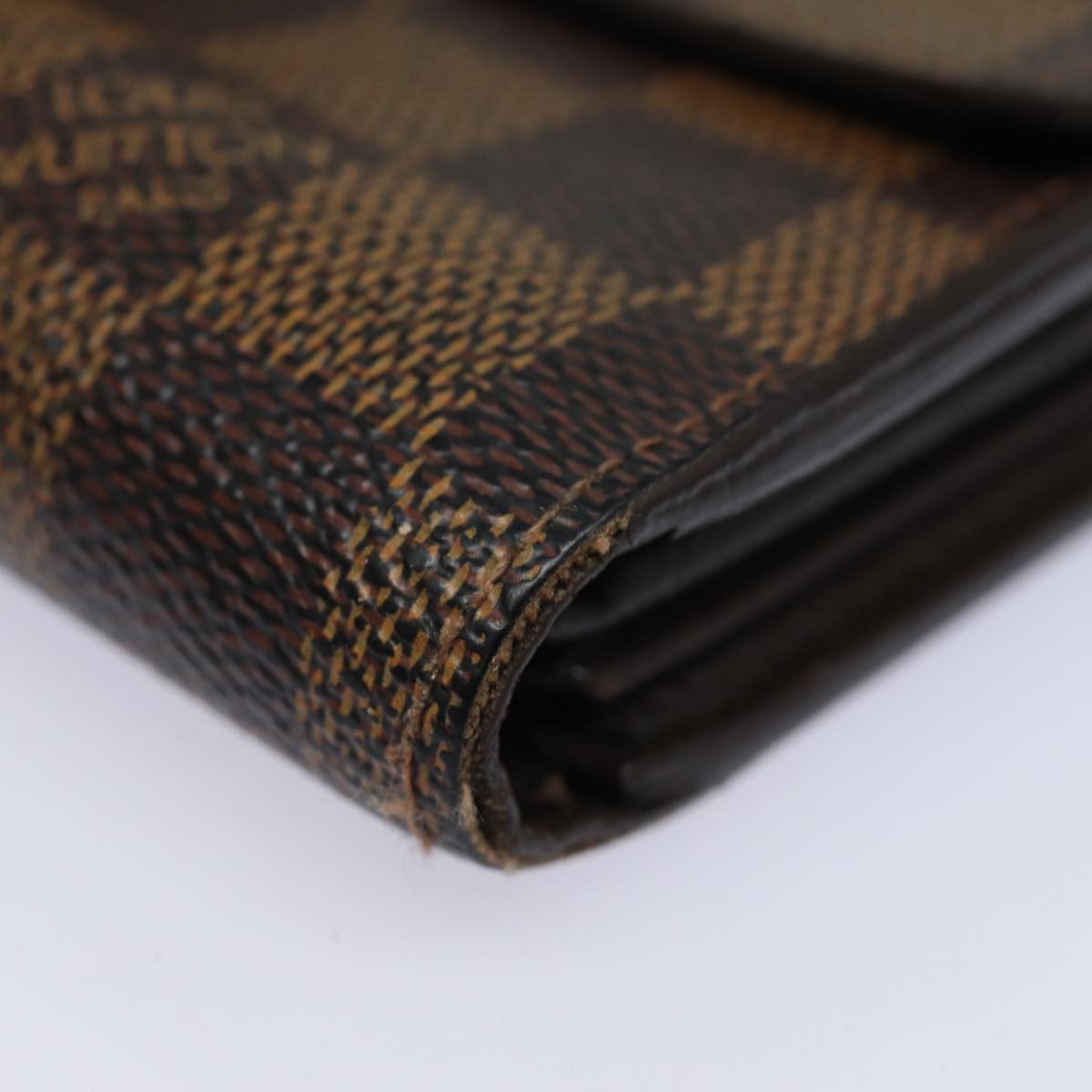 Louis Vuitton Alexandra Brown Canvas Wallet