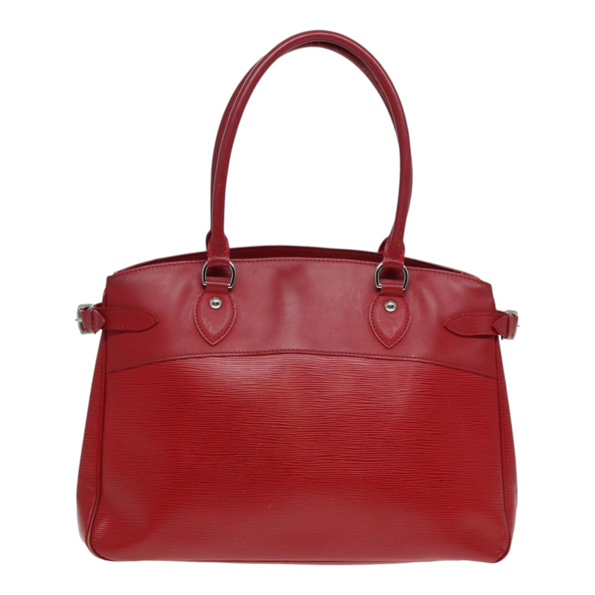 Louis Vuitton Passy Red Leather Handbag