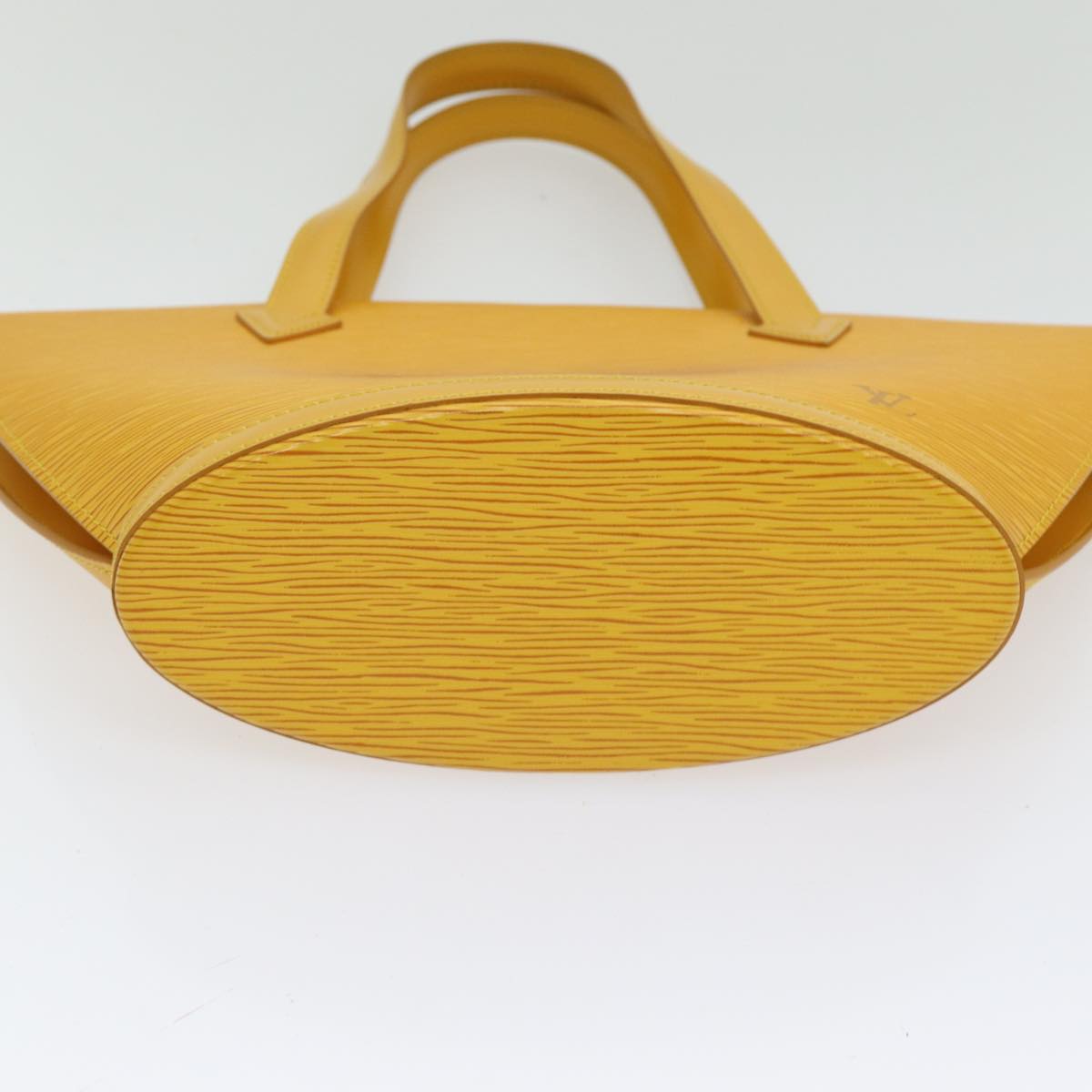 Louis Vuitton Saint Jacques Yellow Leather Handbag