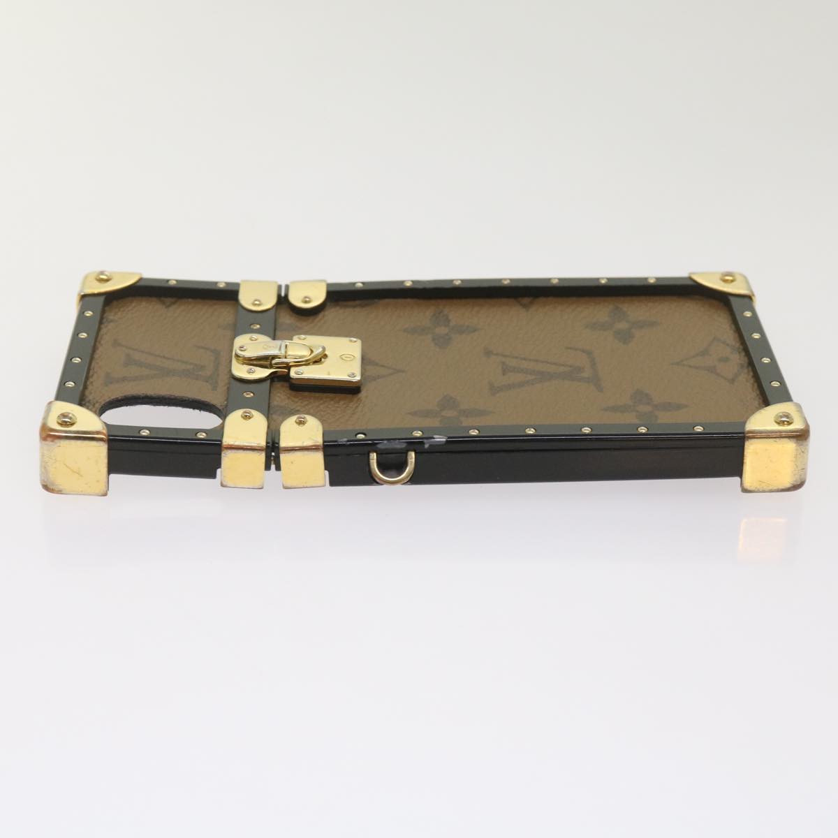 Louis Vuitton Etui Iphone Brown Canvas Phone Jewelry