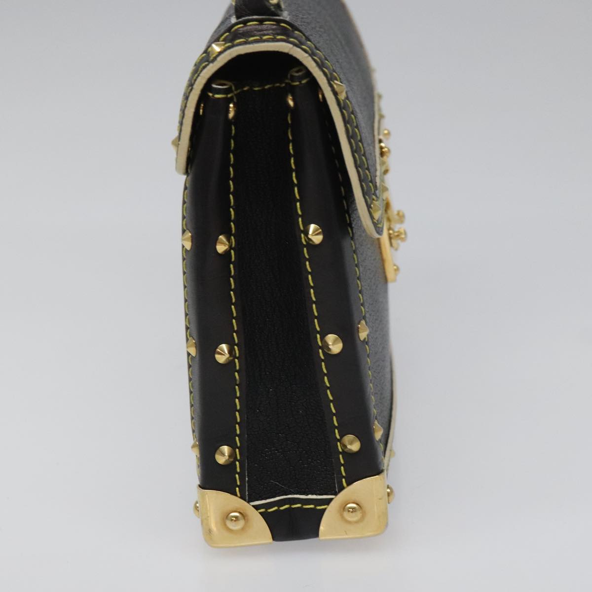 Louis Vuitton Suhali Black Leather Shoulder Bag