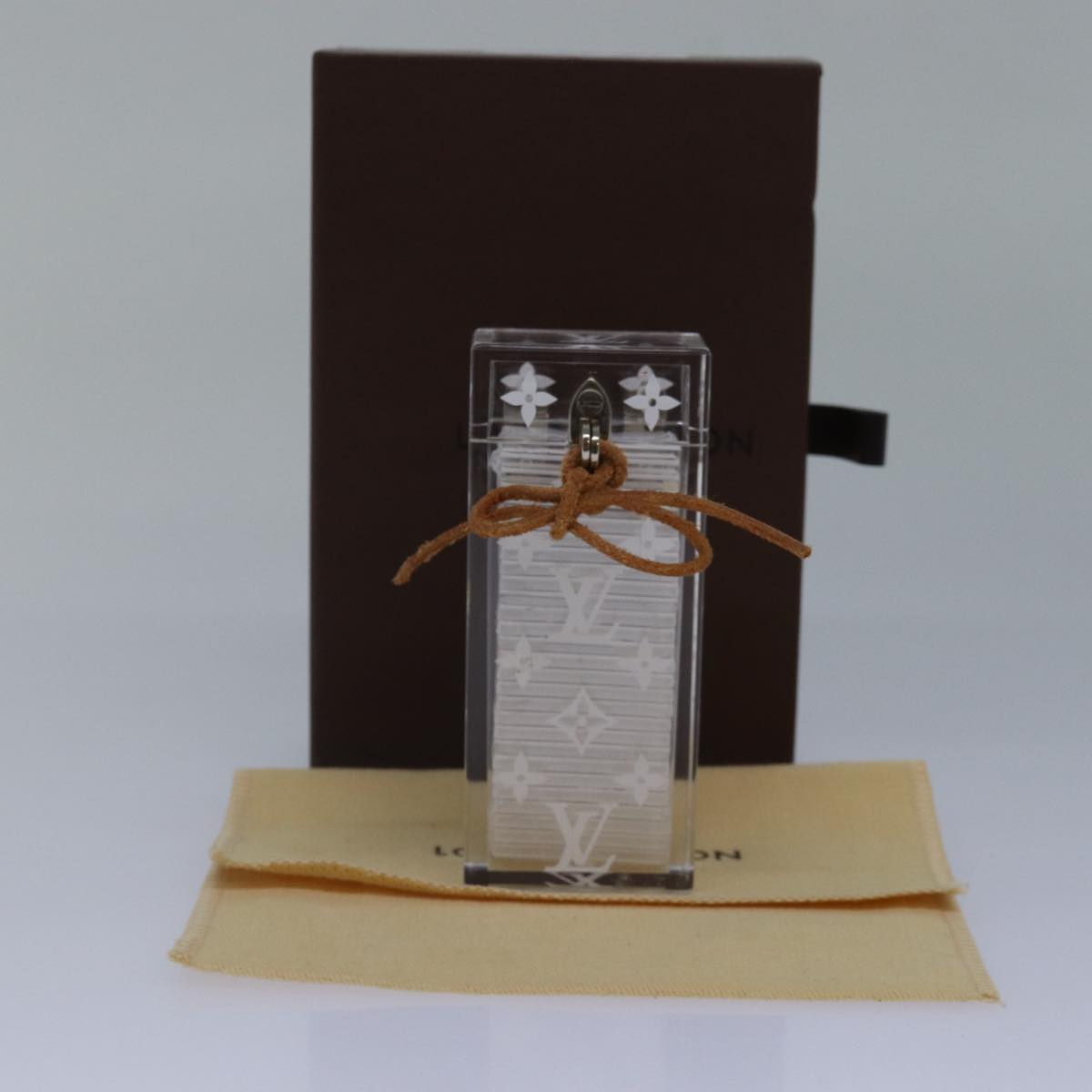 Louis Vuitton Jewelry Case Transparent Plastic Jewelleryset Jewelry