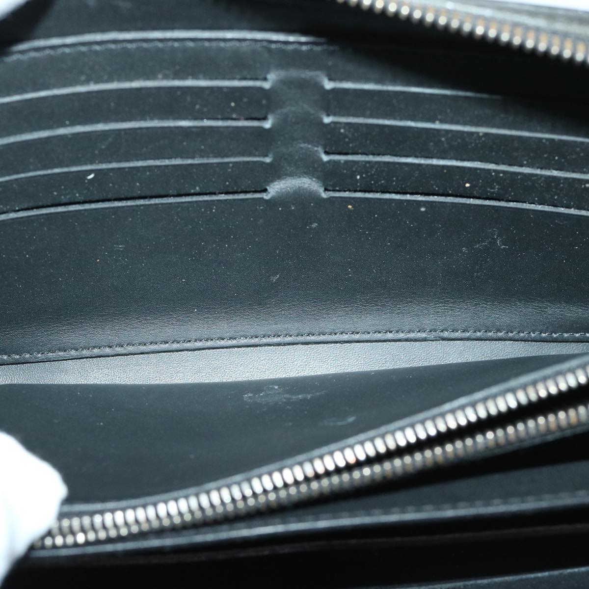 Louis Vuitton Zippy Xl Black Leather Wallet