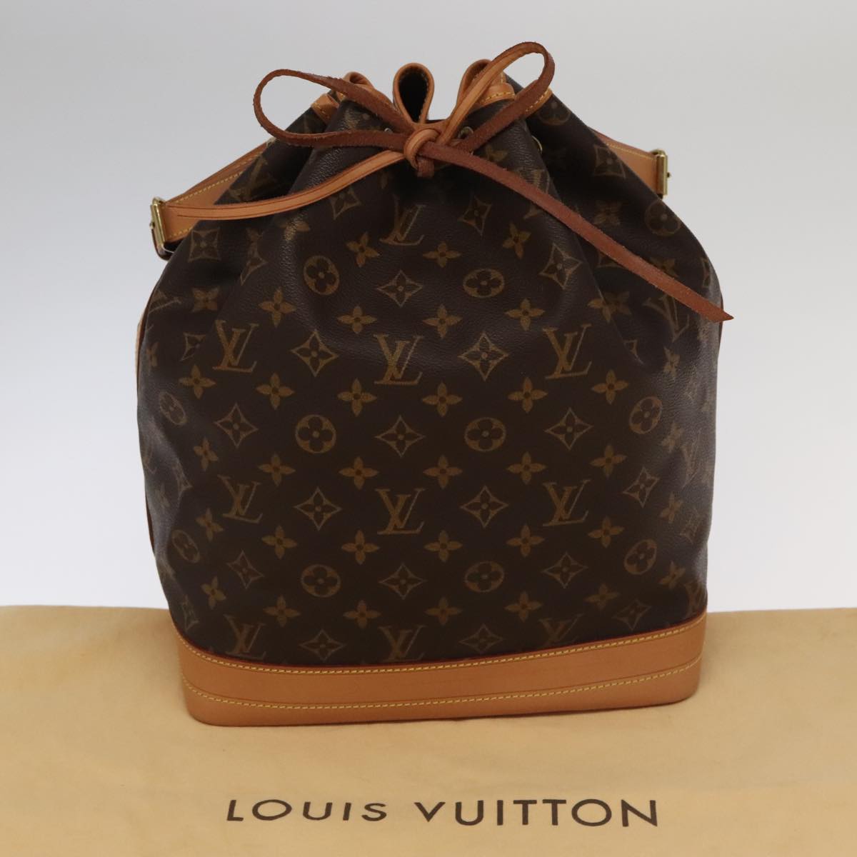 Louis Vuitton Noé Brown Canvas Shoulder Bag
