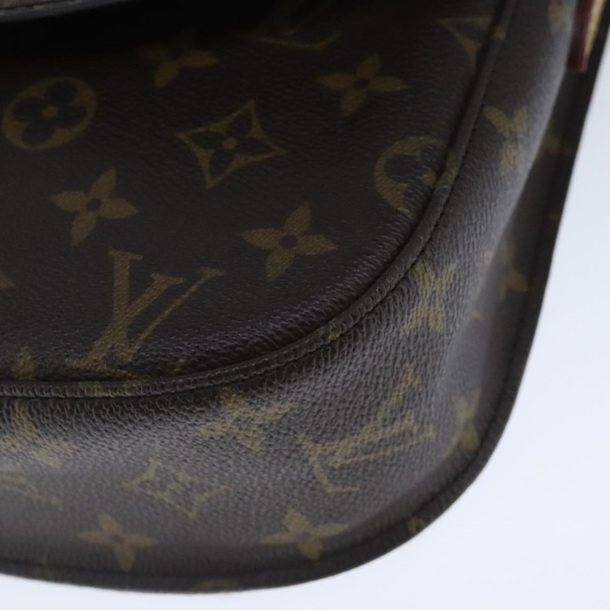 Louis Vuitton Saint Cloud Brown Canvas Shoulder Bag