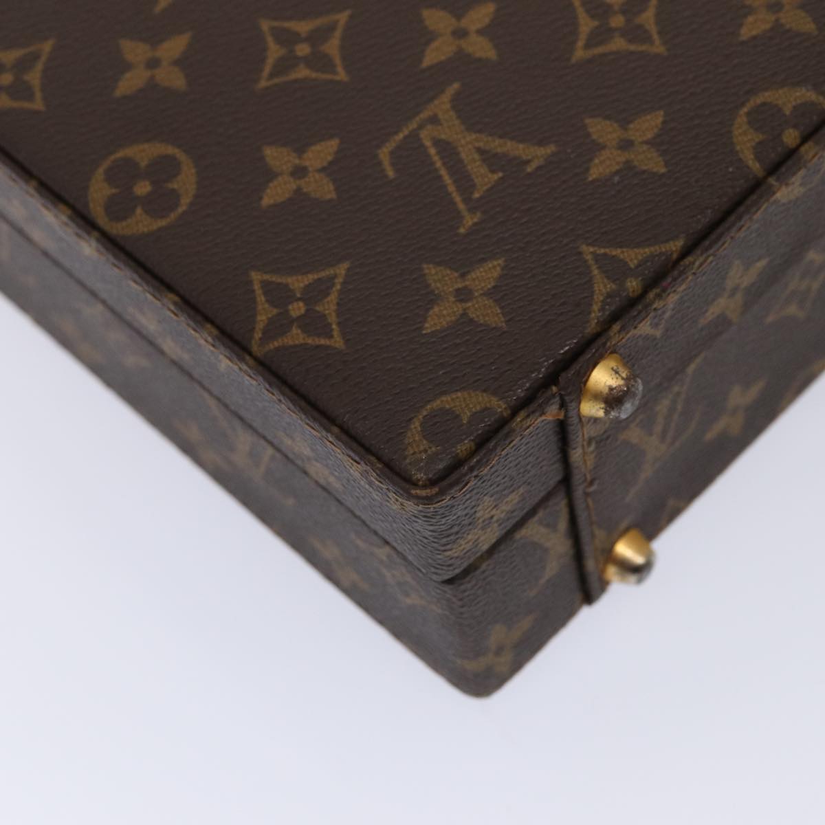 Louis Vuitton Cruiser Brown Canvas Briefcase Bag