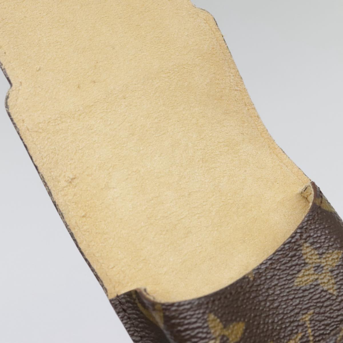 Louis Vuitton Glasses Case Brown Canvas Jewelleryset Jewelry
