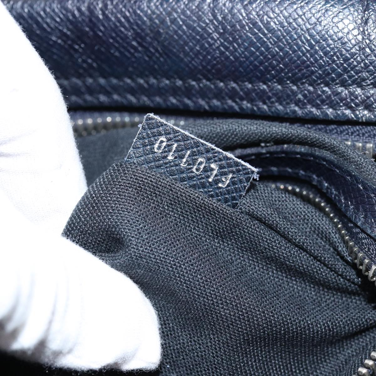 Louis Vuitton Marin Navy Leather Tote Bag