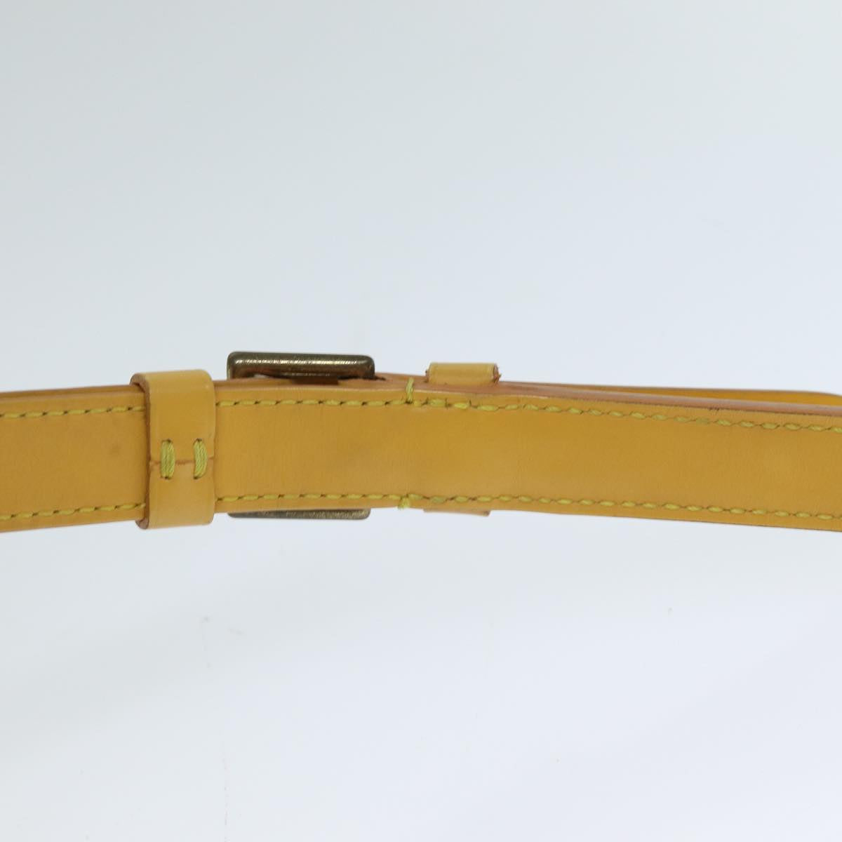 Louis Vuitton Noe Yellow Leather Shoulder Bag
