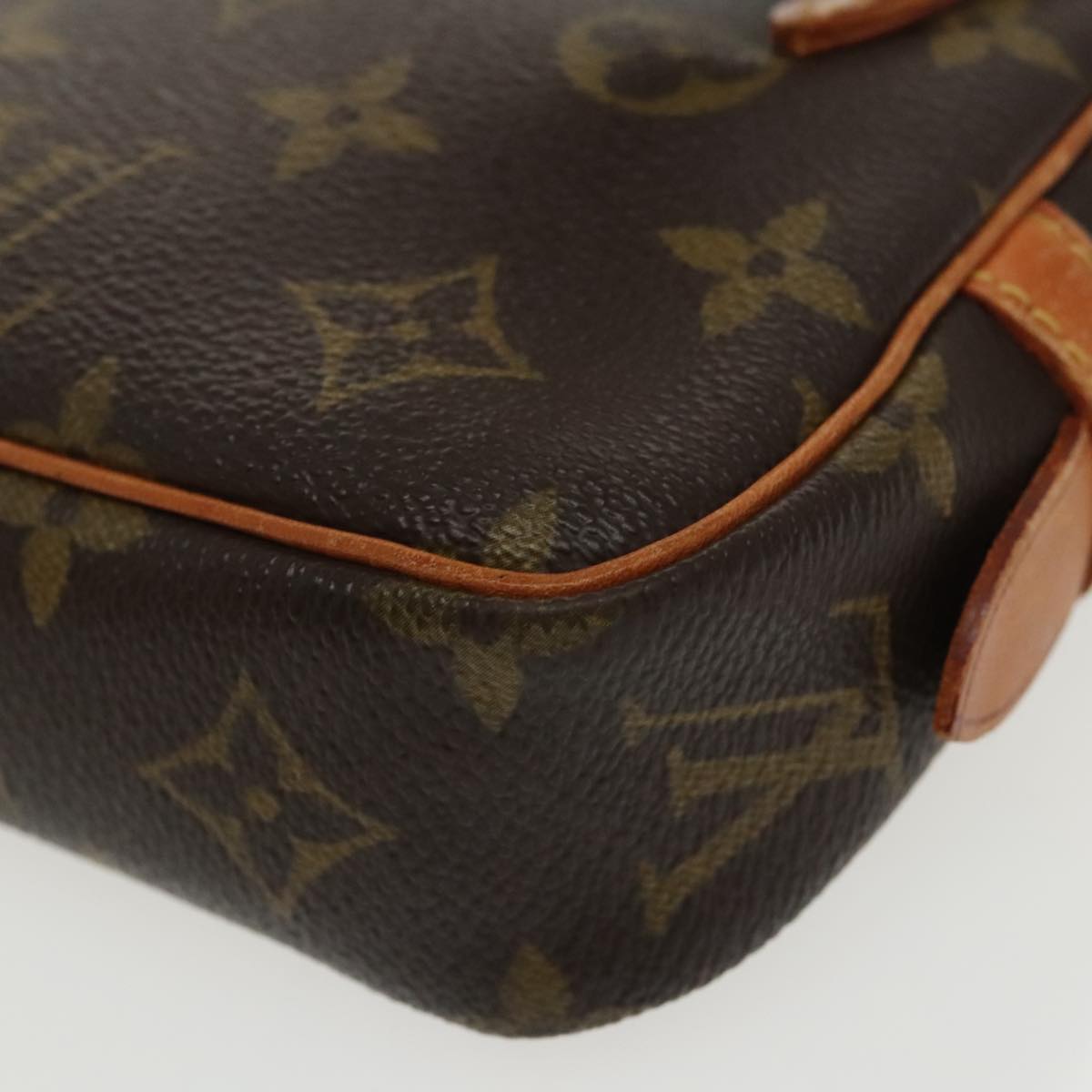 Louis Vuitton Marly Brown Canvas Shoulder Bag