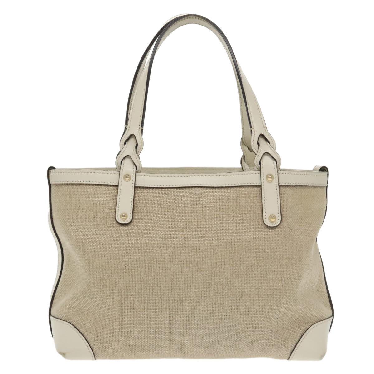 Gucci Beige Canvas Tote Bag