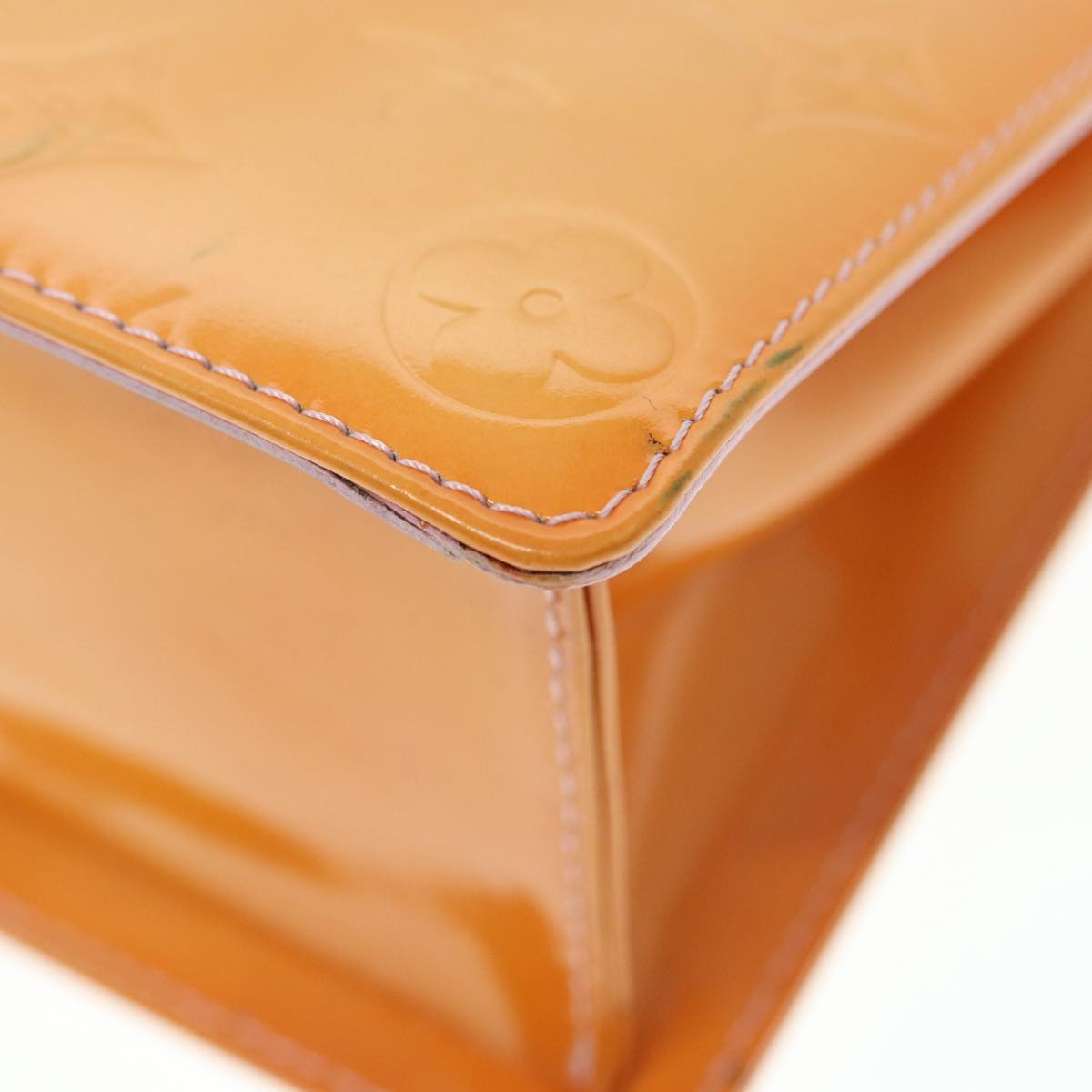 Louis Vuitton Spring Street Yellow Patent Leather Handbag