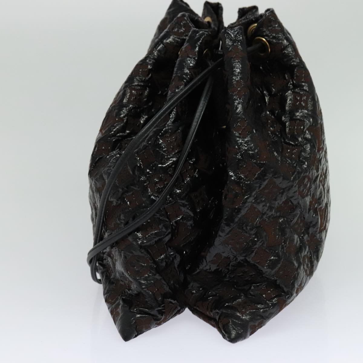 Louis Vuitton Squishy Black Canvas Shoulder Bag