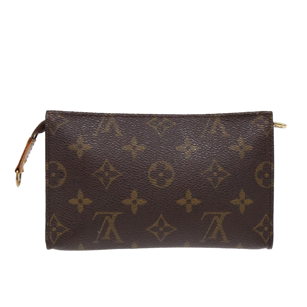 Louis Vuitton Bucket Pm Brown Canvas Clutch Bag