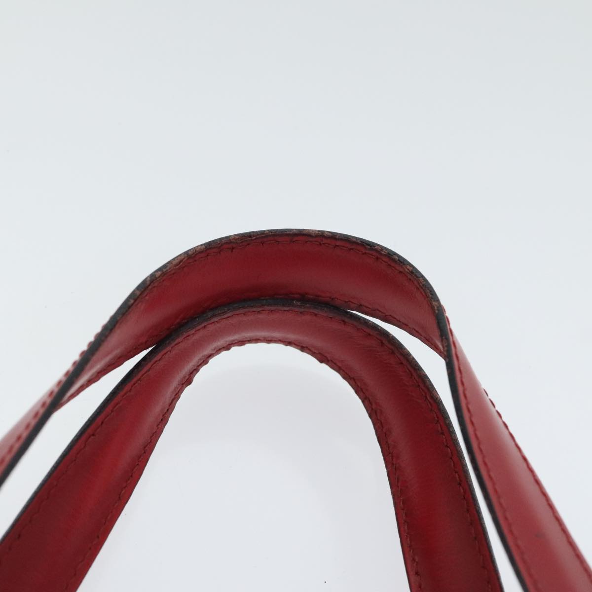 Louis Vuitton Saint Jacques Red Leather Handbag