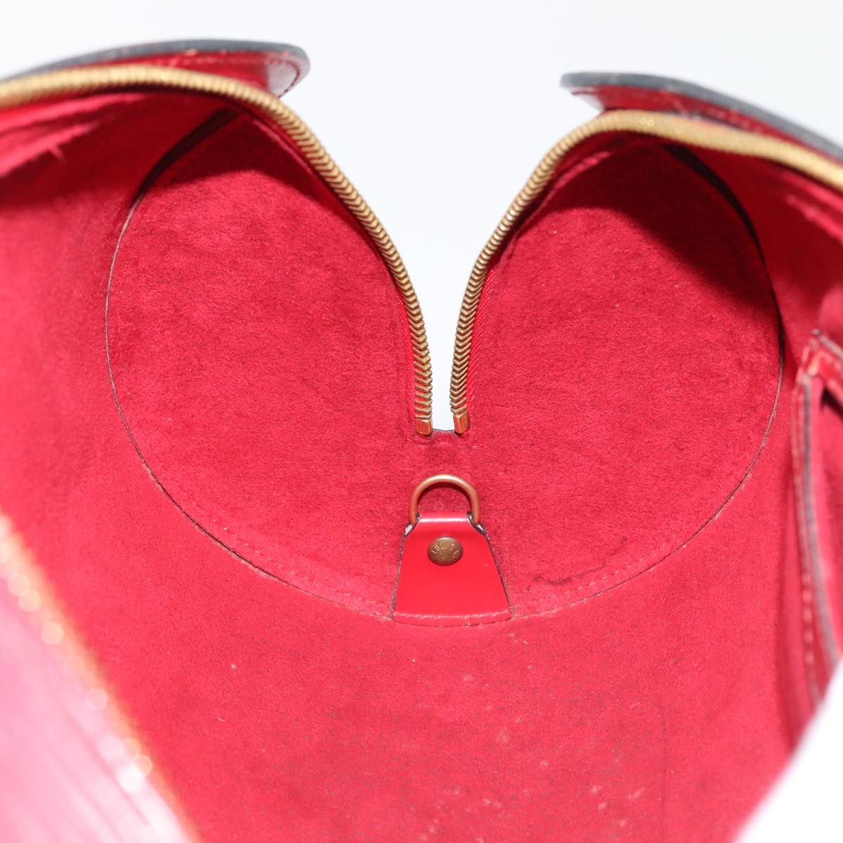 Louis Vuitton Soufflot Red Leather Handbag