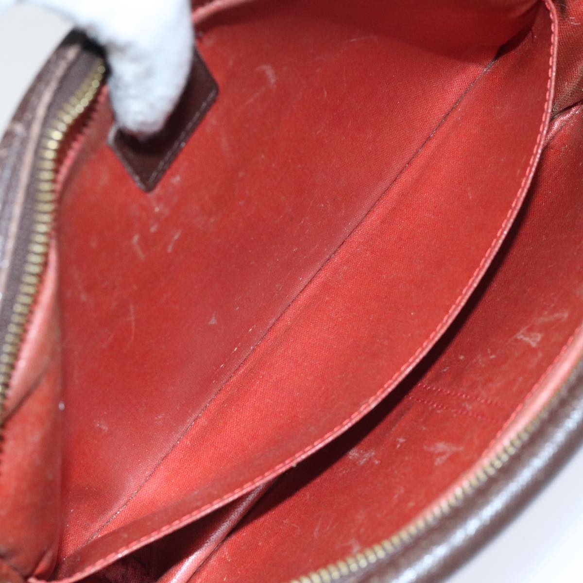 Louis Vuitton Trousse Toilette 28 Brown Canvas Clutch Bag