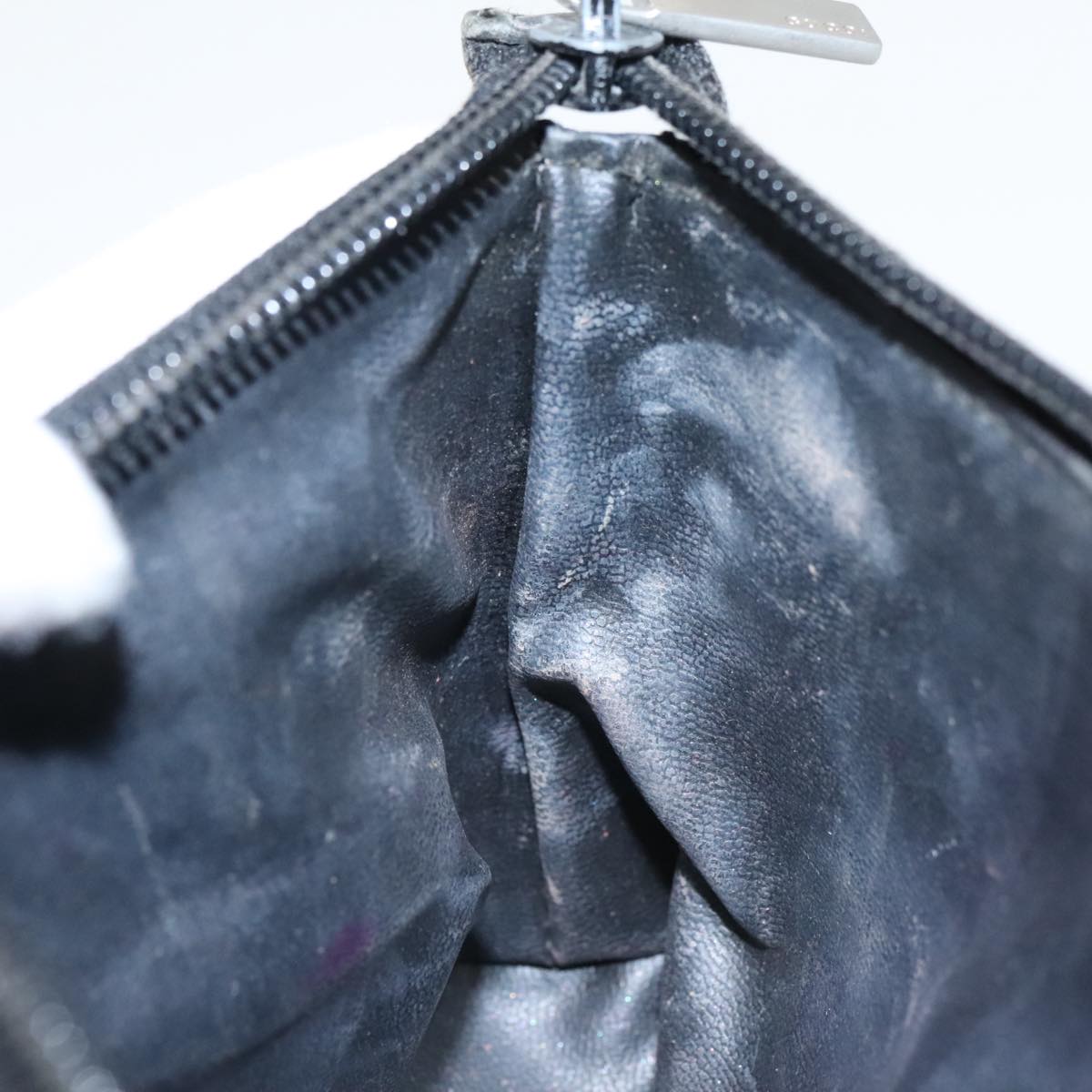 Gucci Black Canvas Clutch Bag