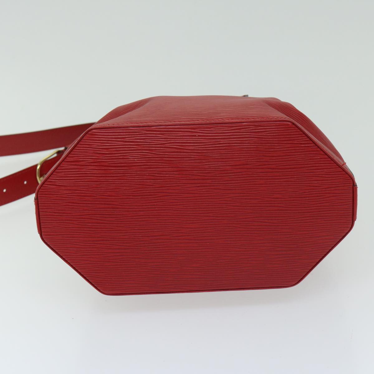 Louis Vuitton Sac D'épaule Red Leather Shoulder Bag