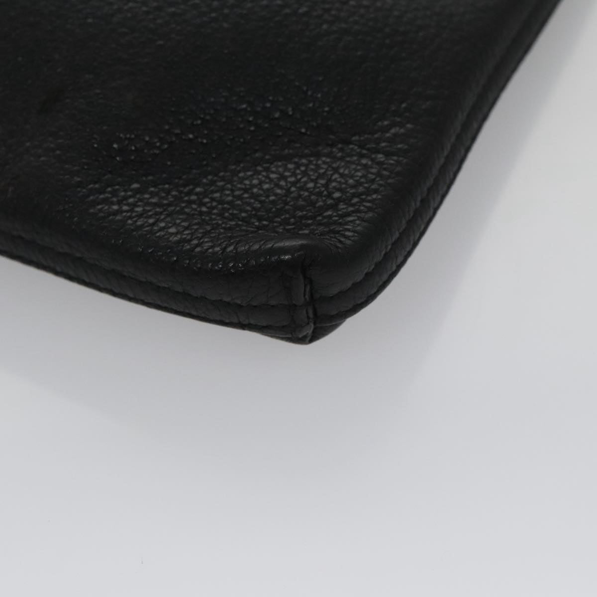 Gucci Imprime Black Leather Clutch Bag