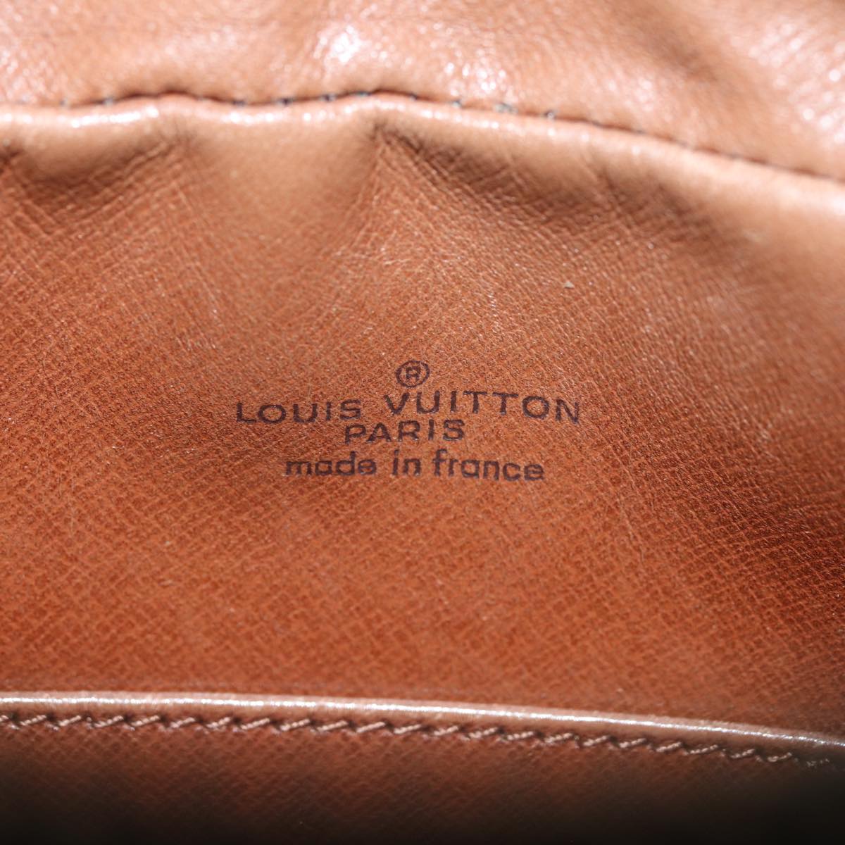 Louis Vuitton Trousse De Toilette Brown Canvas Clutch Bag
