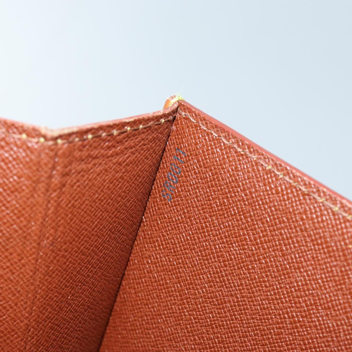 Louis Vuitton Serviette Brown Leather Briefcase Bag