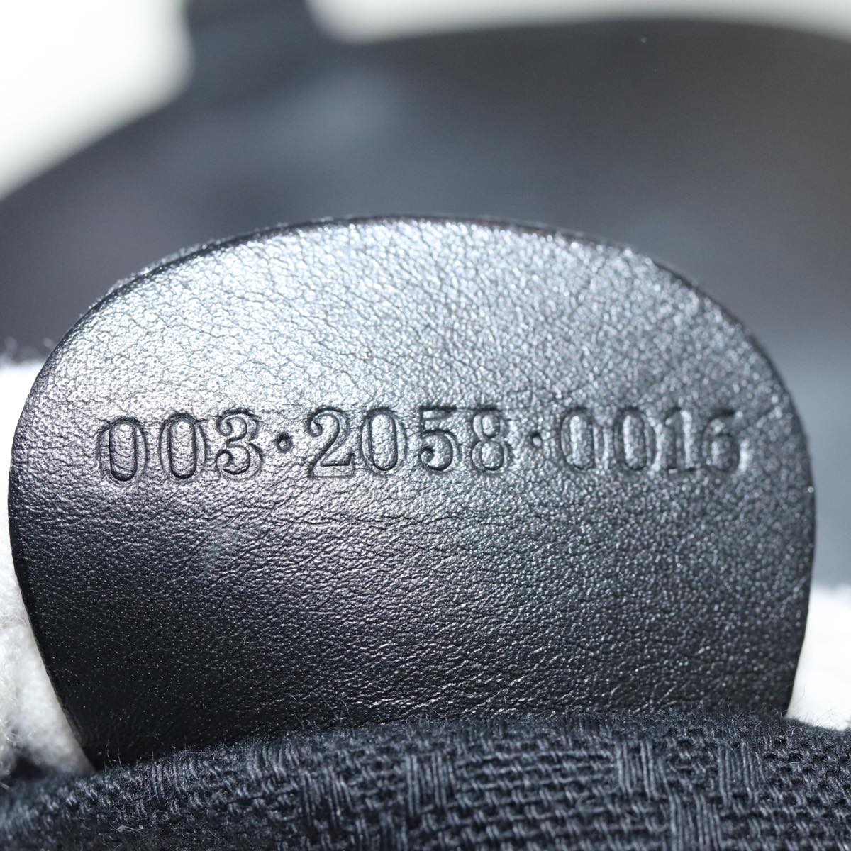 Gucci Bamboo Black Leather Backpack Bag
