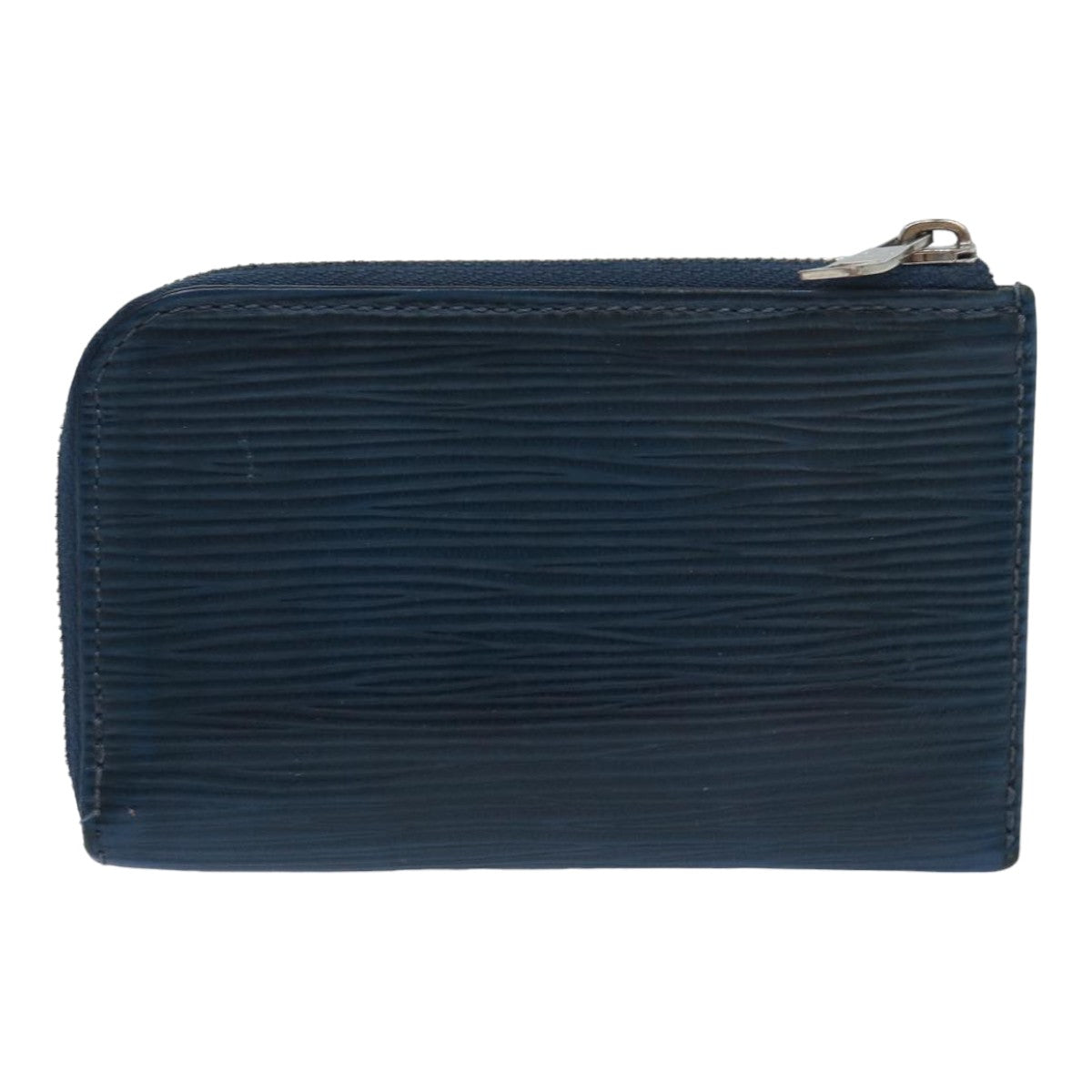 Louis Vuitton Porte-Monnaie Blue Leather Wallet