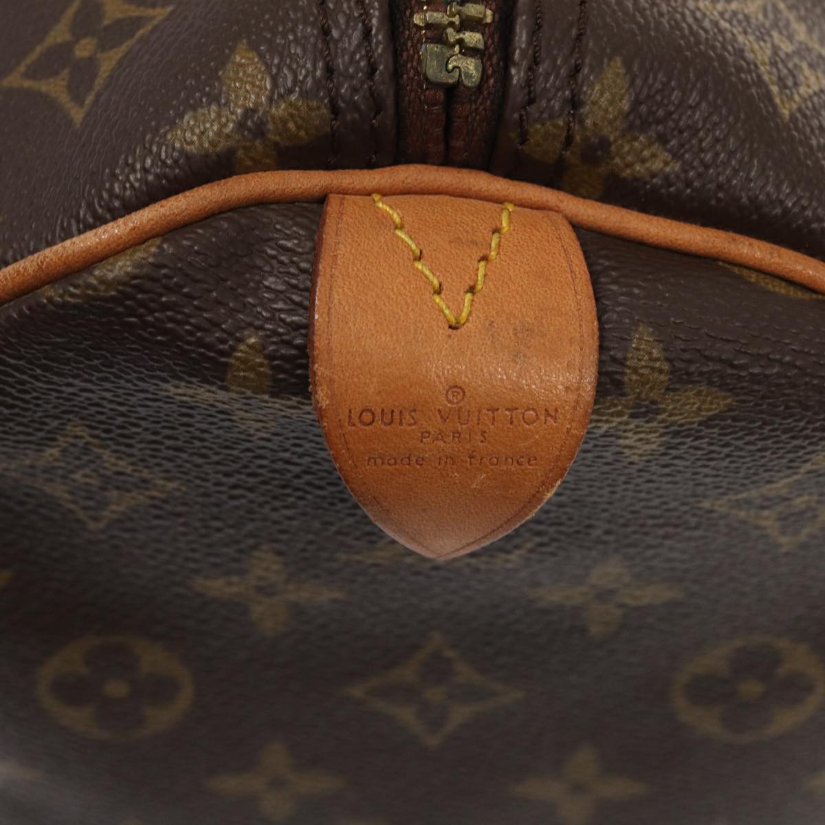 Louis Vuitton Keepall 60 Brown Canvas Travel Bag