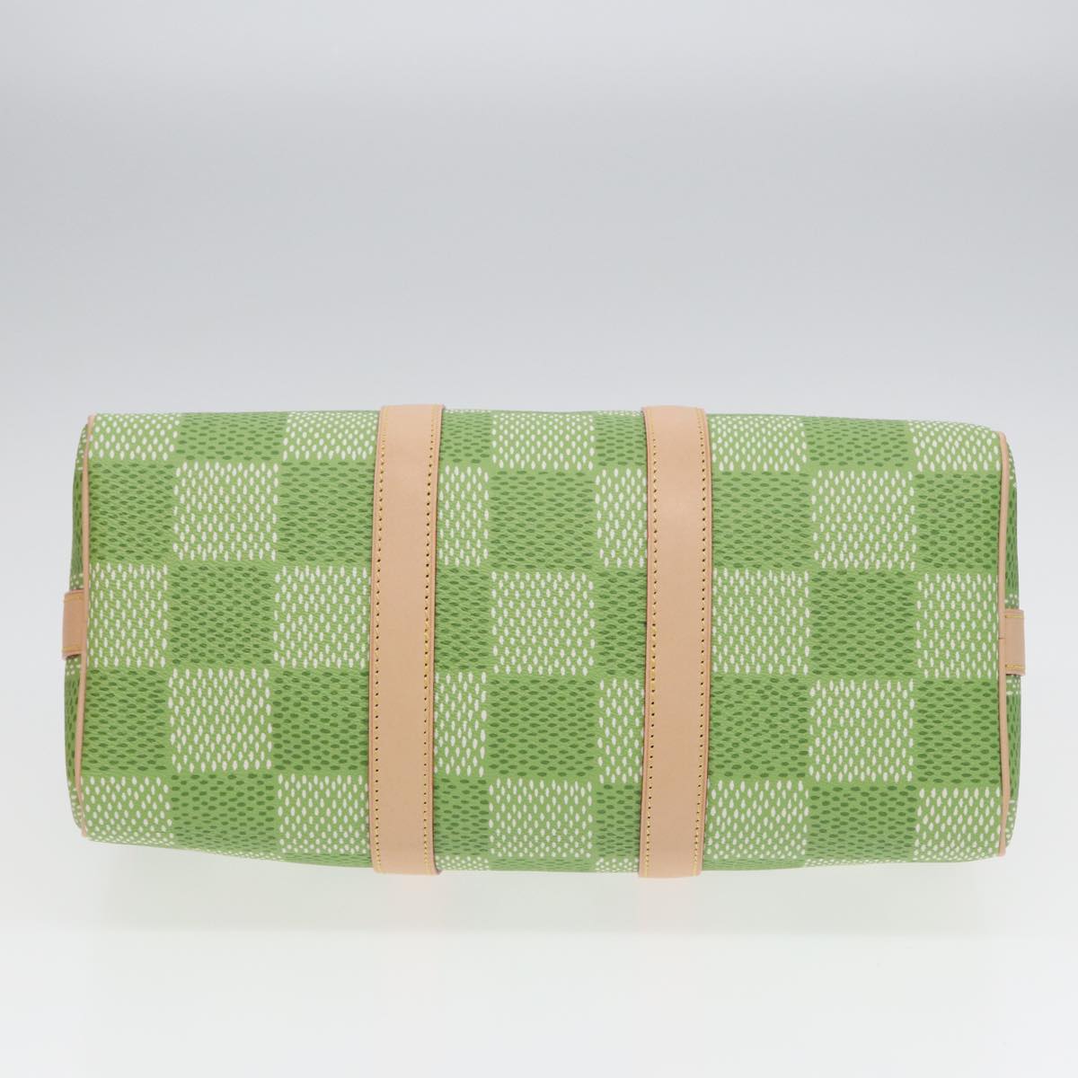 Louis Vuitton Speedy Bandoulière 35 Green Canvas Handbag