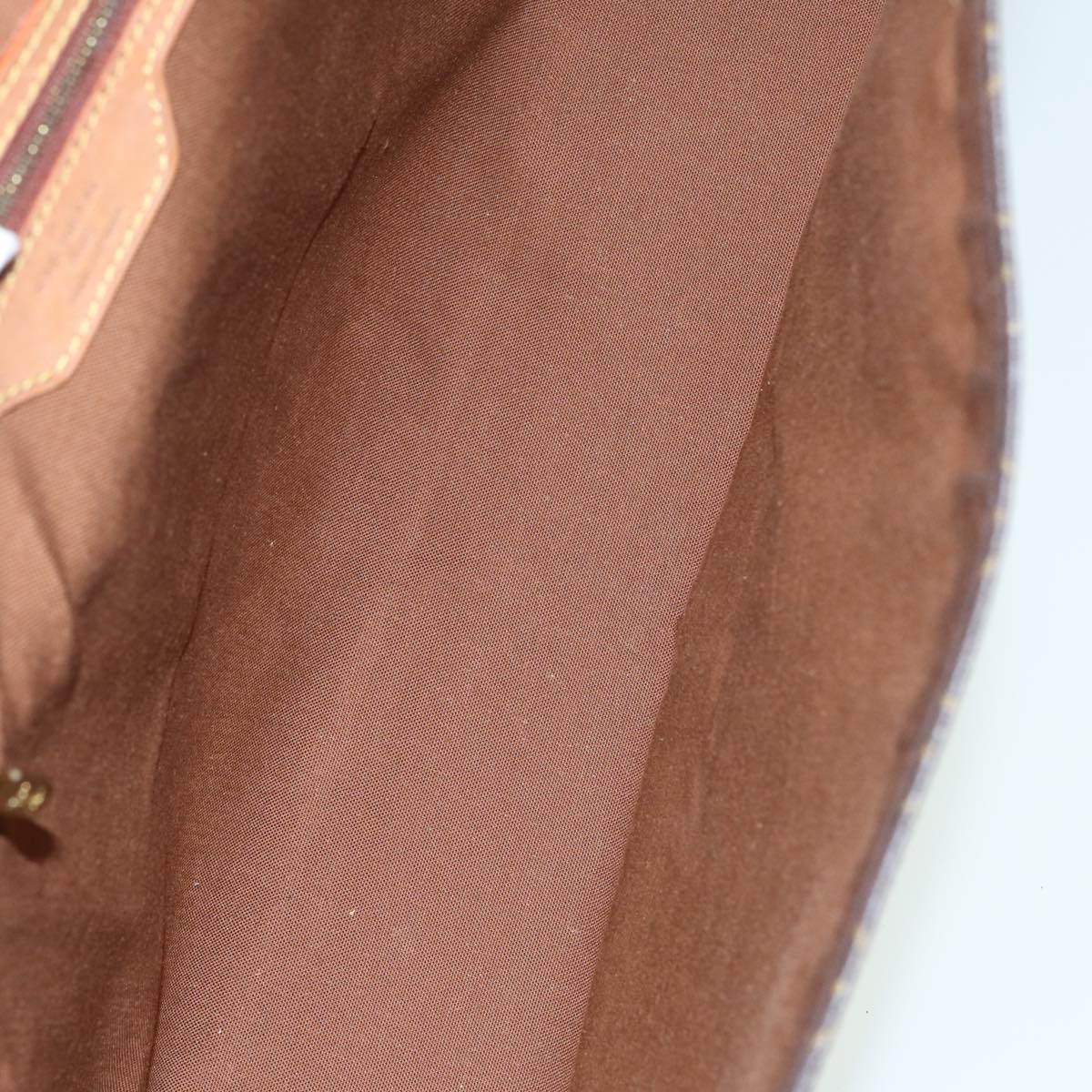 Louis Vuitton Beverly Brown Canvas Handbag