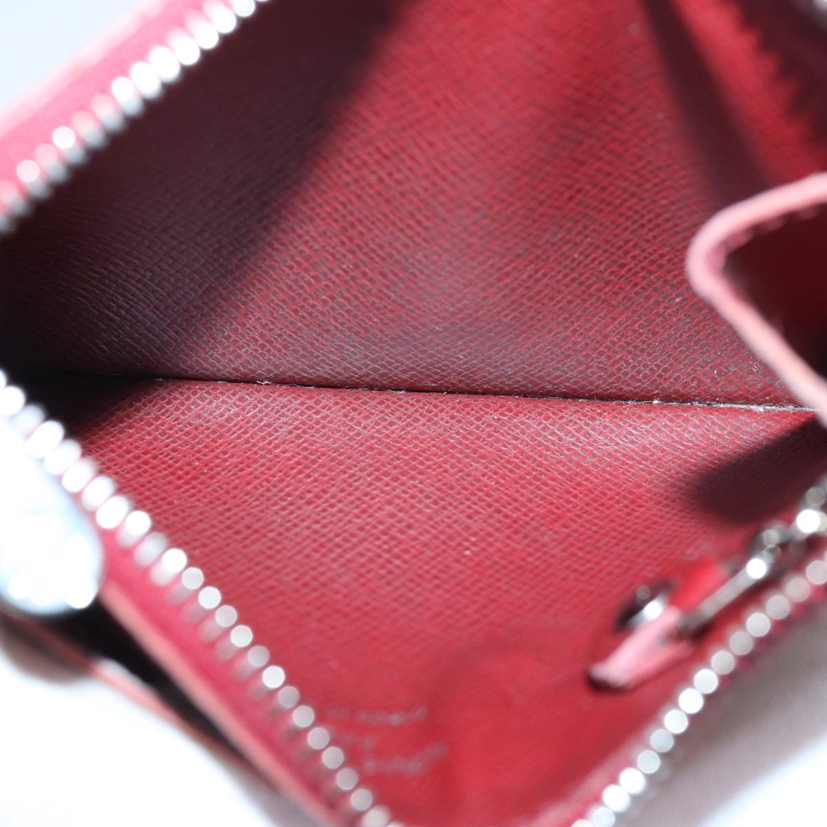 Louis Vuitton Keyring Red Canvas Wallet