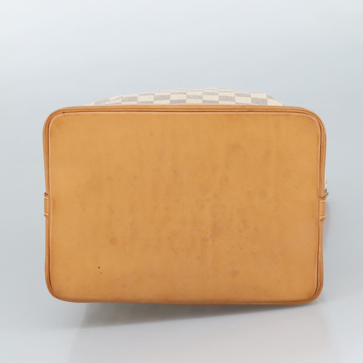 Louis Vuitton Noe White Canvas Shoulder Bag