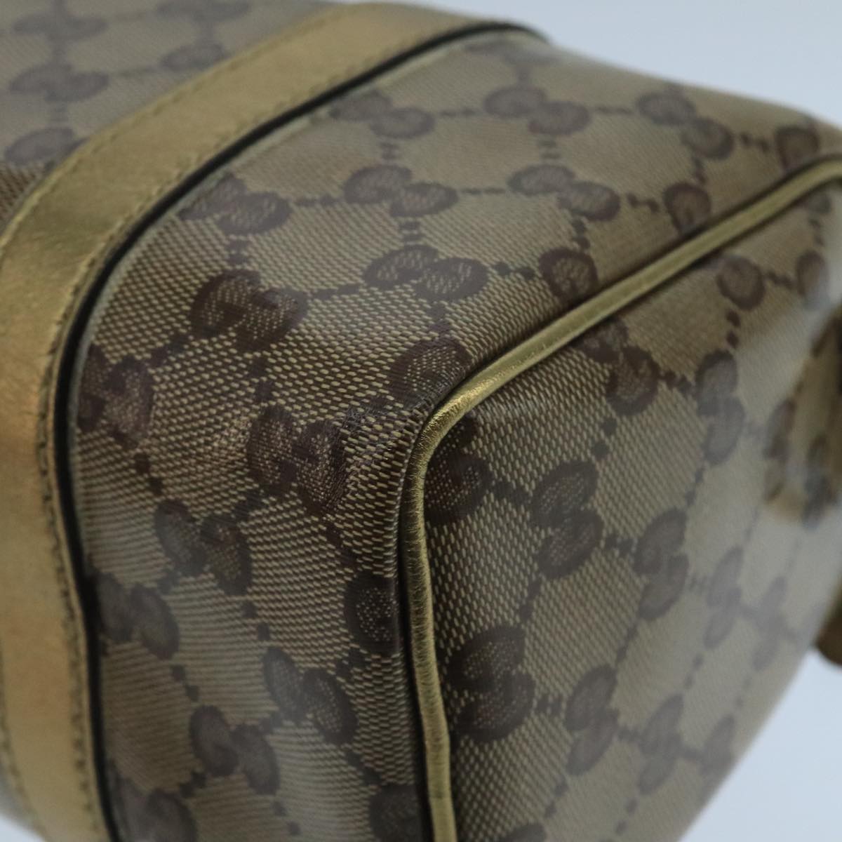Gucci Gg Canvas Brown Canvas Handbag