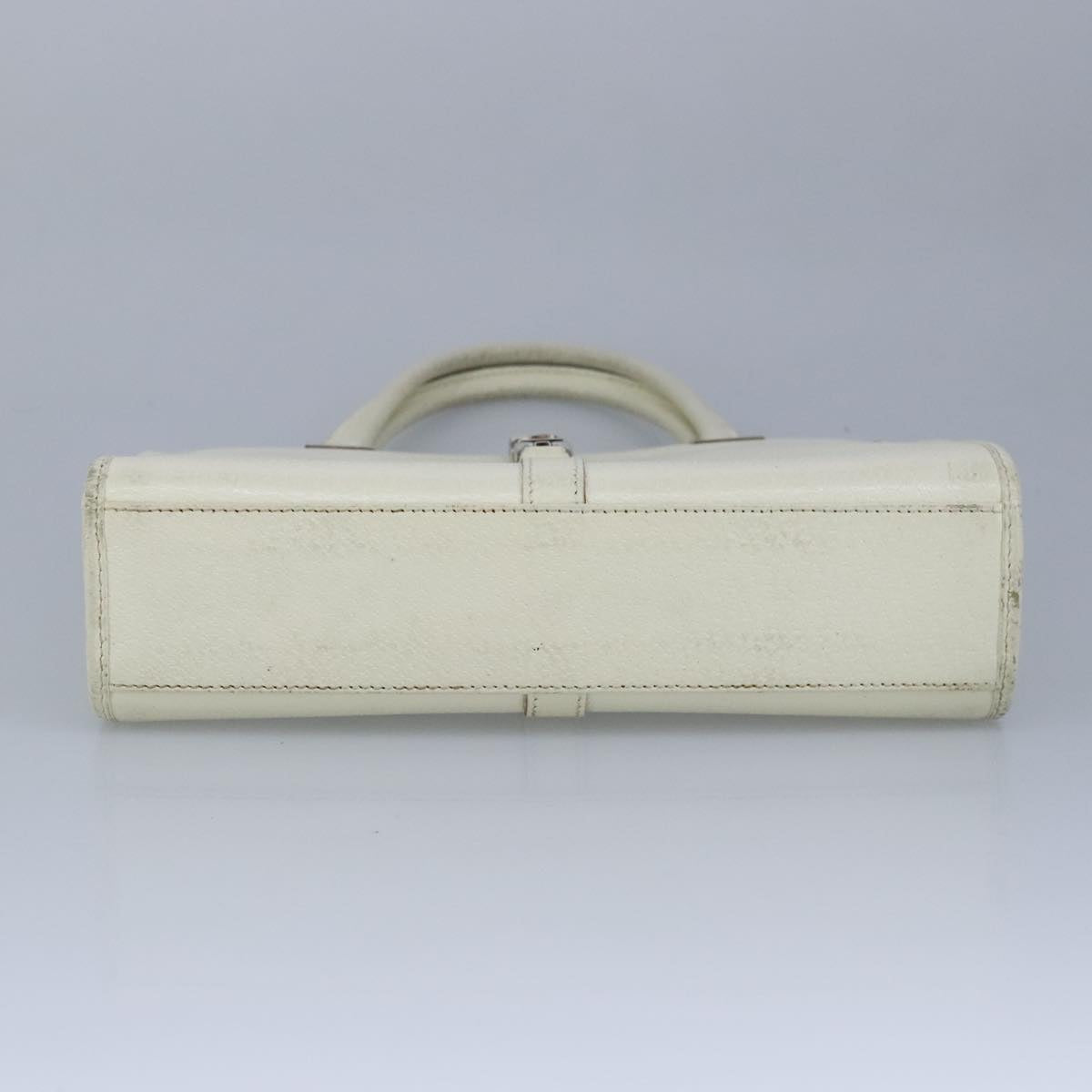 Gucci Jackie Ecru Leather Handbag