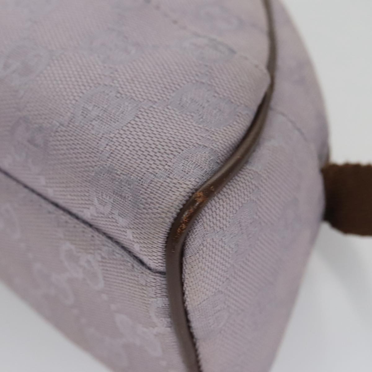 Gucci Gg Canvas Purple Canvas Shoulder Bag