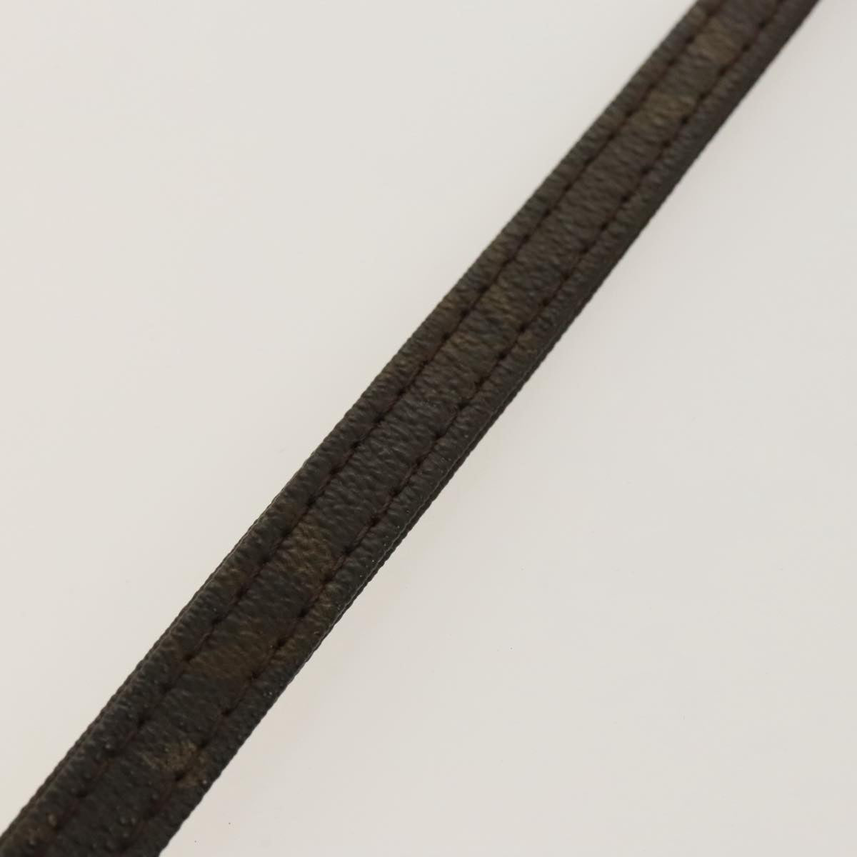 Louis Vuitton Shoulder Strap Brown Canvas Bag Jewelry