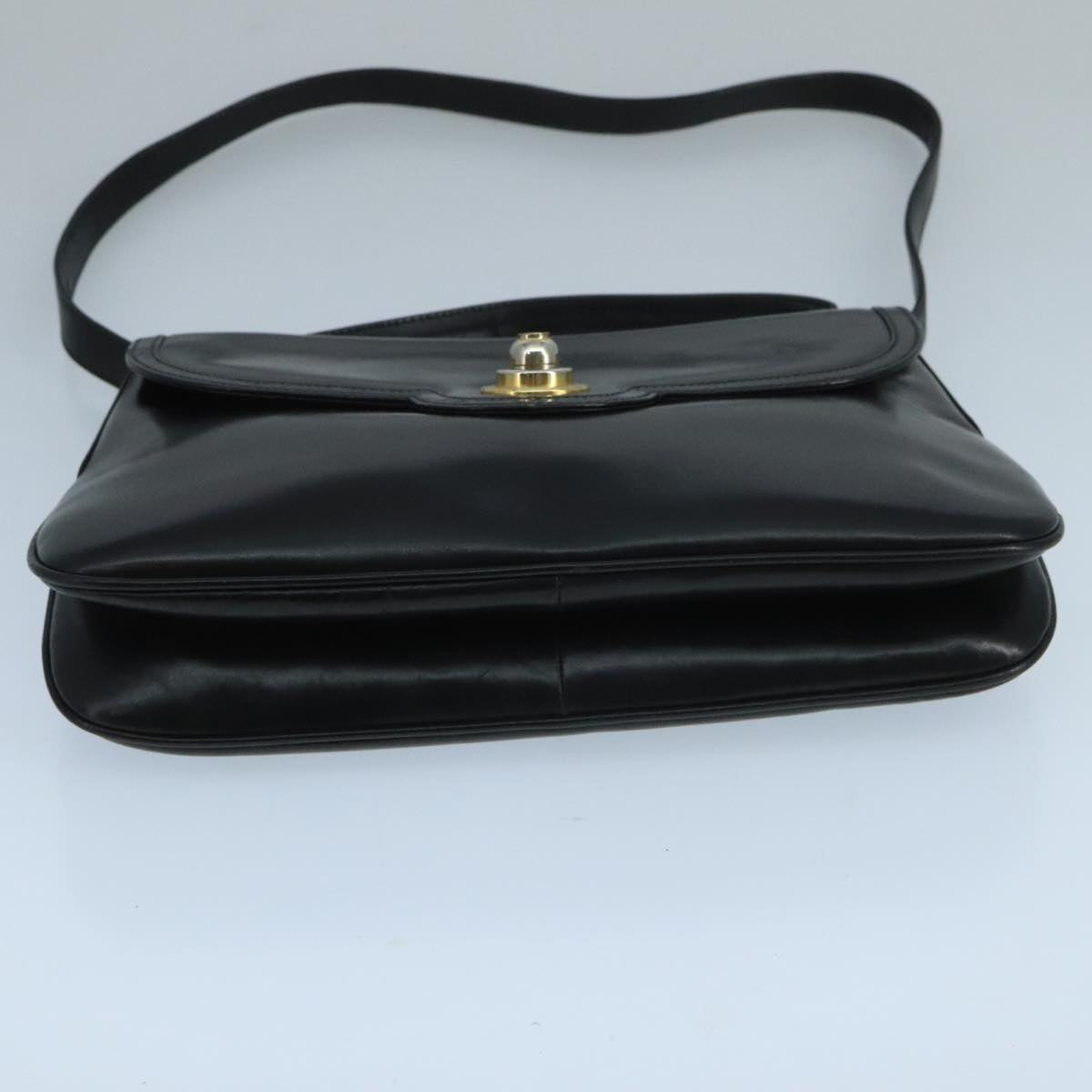 Gucci Black Leather Shoulder Bag