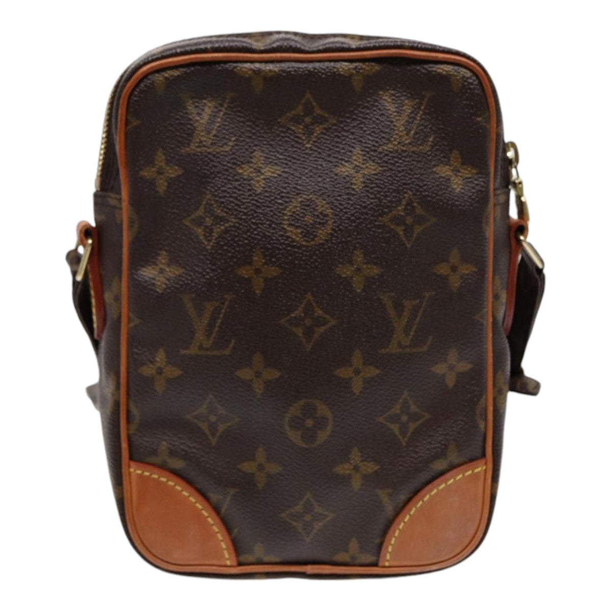 Louis Vuitton Danube Brown Canvas Shoulder Bag