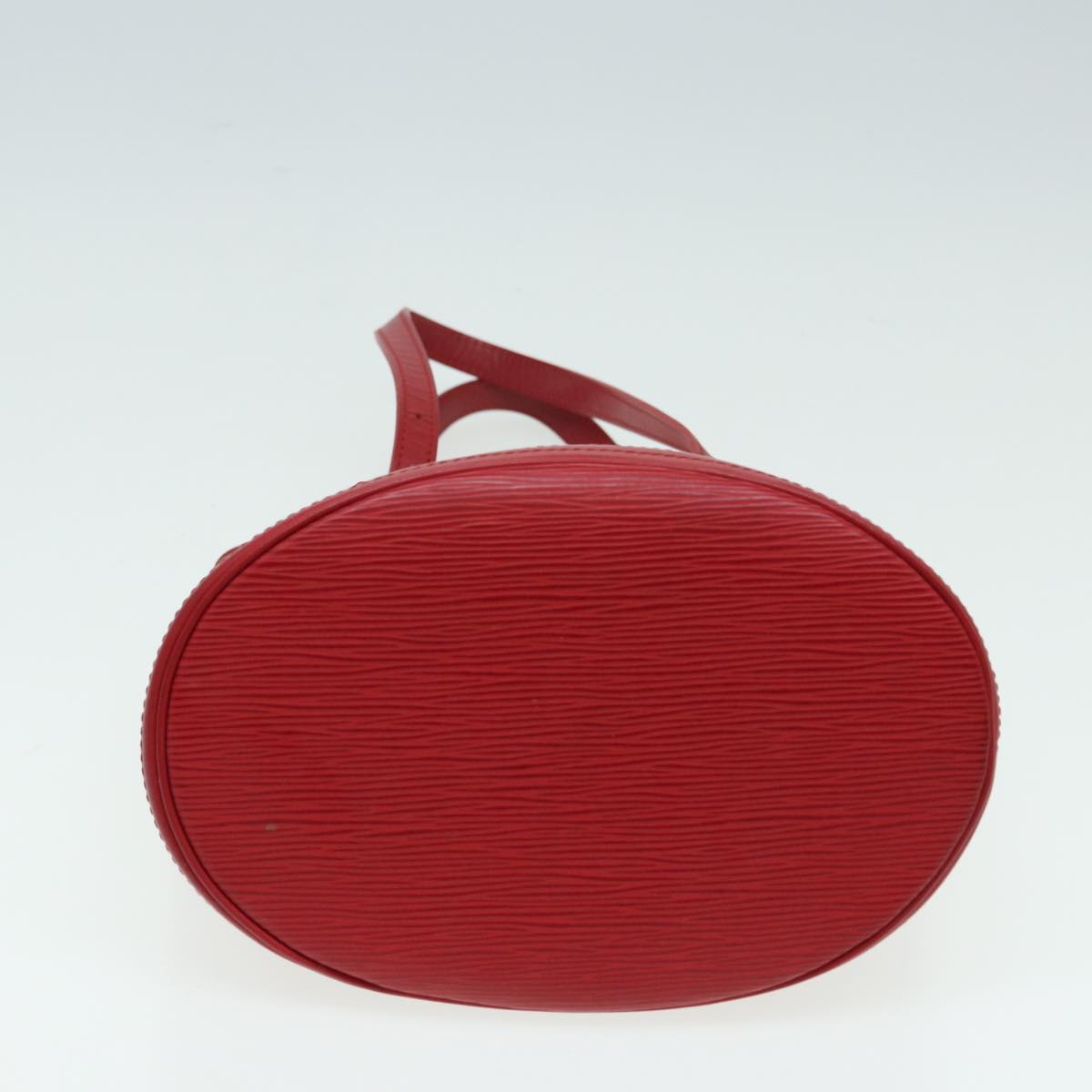 Louis Vuitton Bucket Pm Red Leather Shoulder Bag