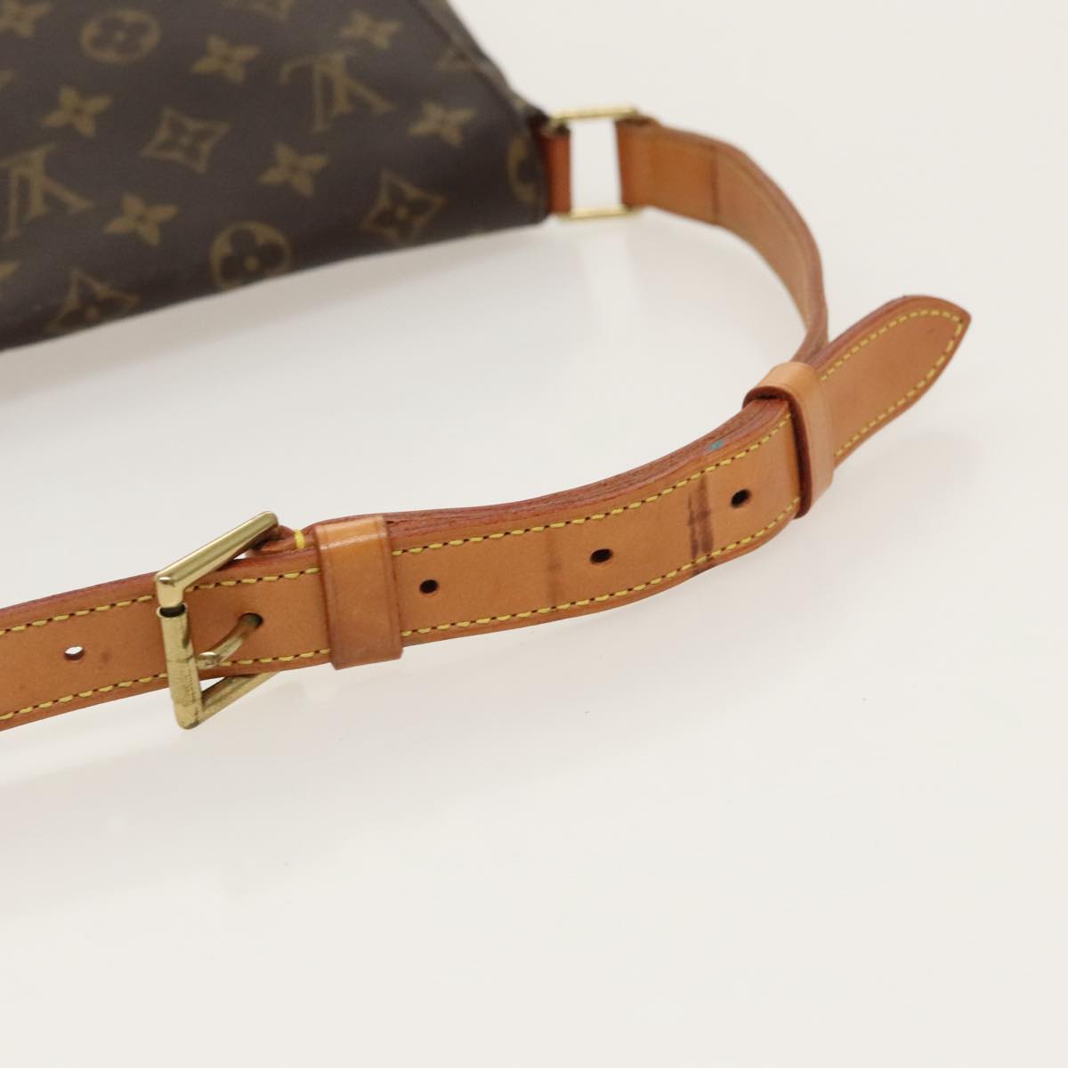 Louis Vuitton Musette Brown Canvas Shoulder Bag