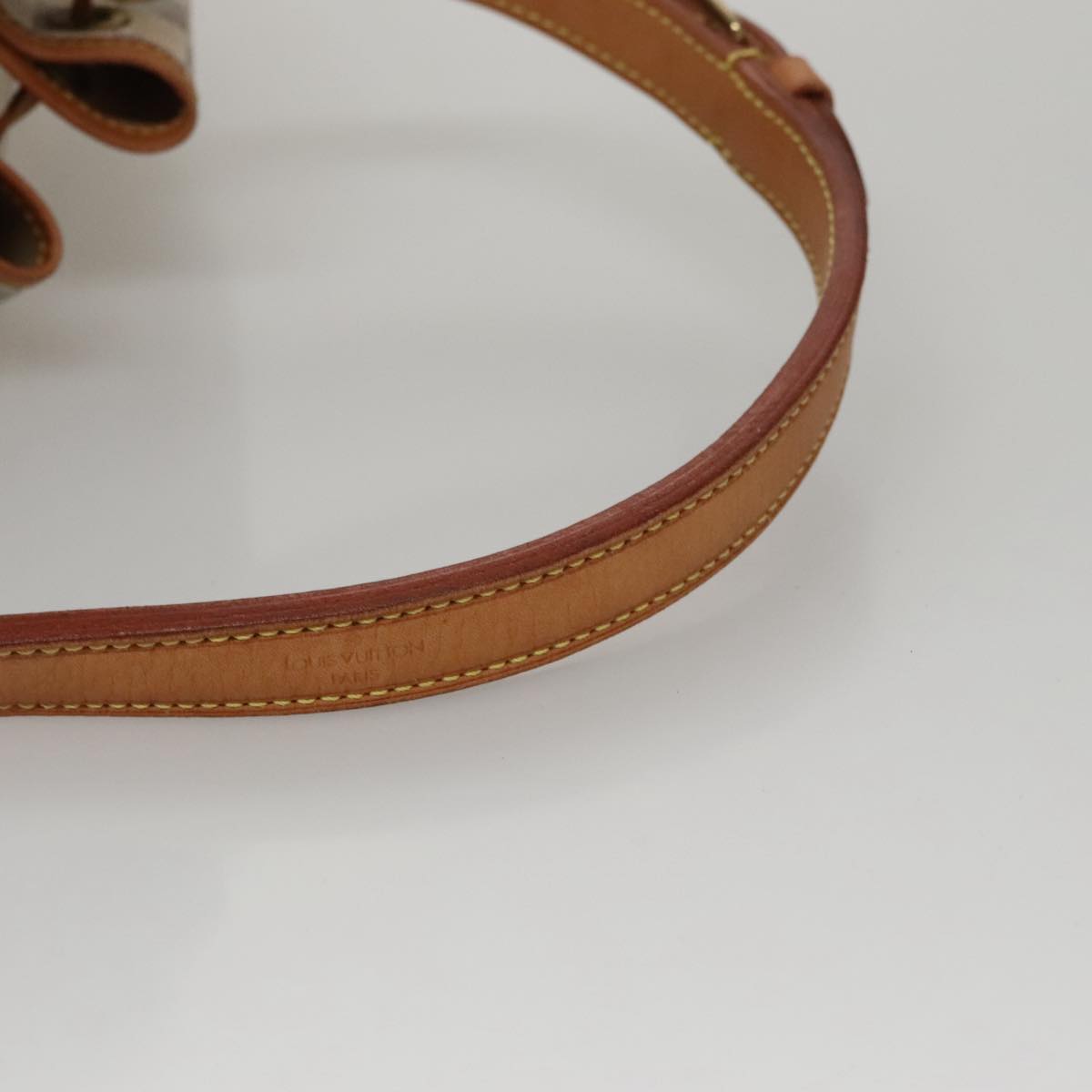 Louis Vuitton Noé White Canvas Shoulder Bag