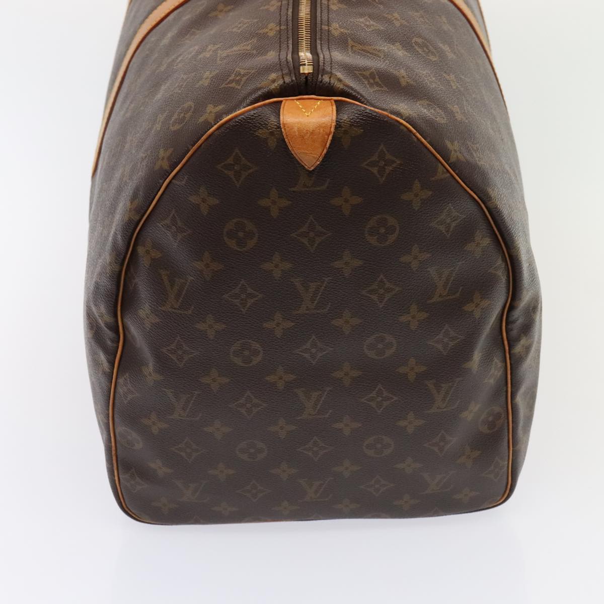 Louis Vuitton Keepall 60 Brown Canvas Travel Bag